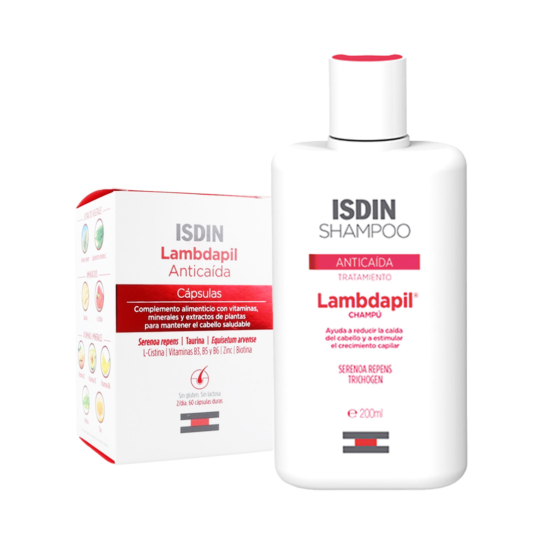 Isdin Lambdapil Hair Loss Treatment Routine